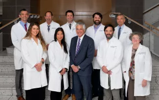 Vascular Faculty group shot 2023